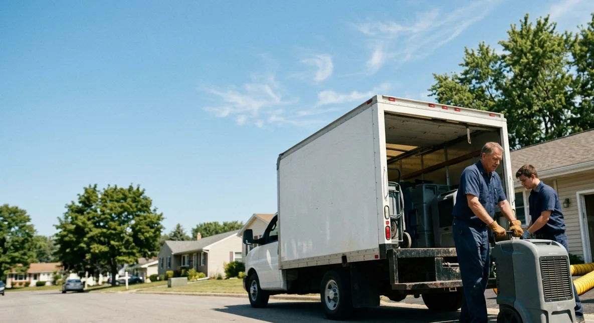 Water Damage Cleanup in Deerfield, KS near me